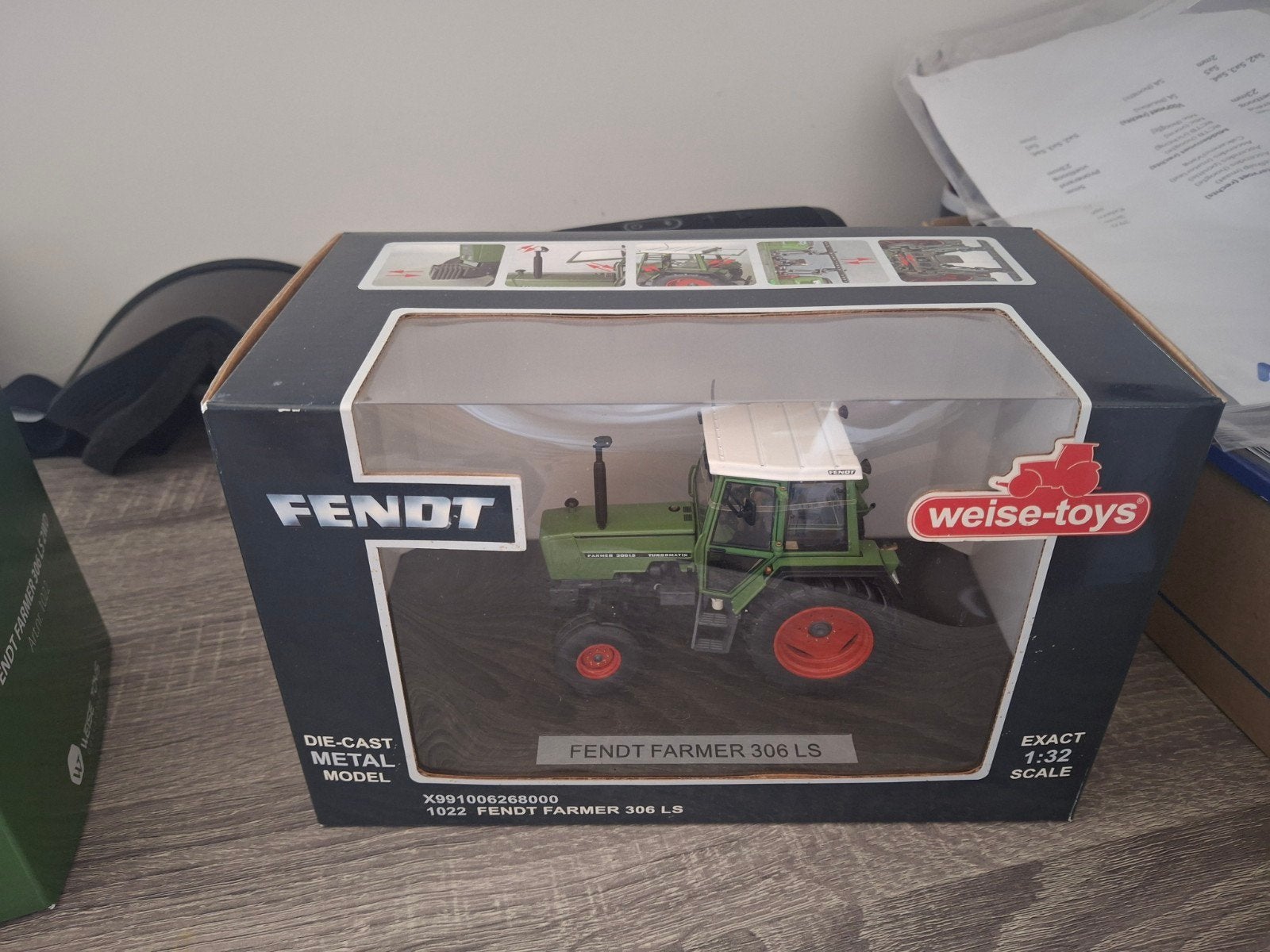 Super nette Fendt 306 LS schaalmodel Weise-Toys, Ophalen of Verzenden, Zo goed als nieuw