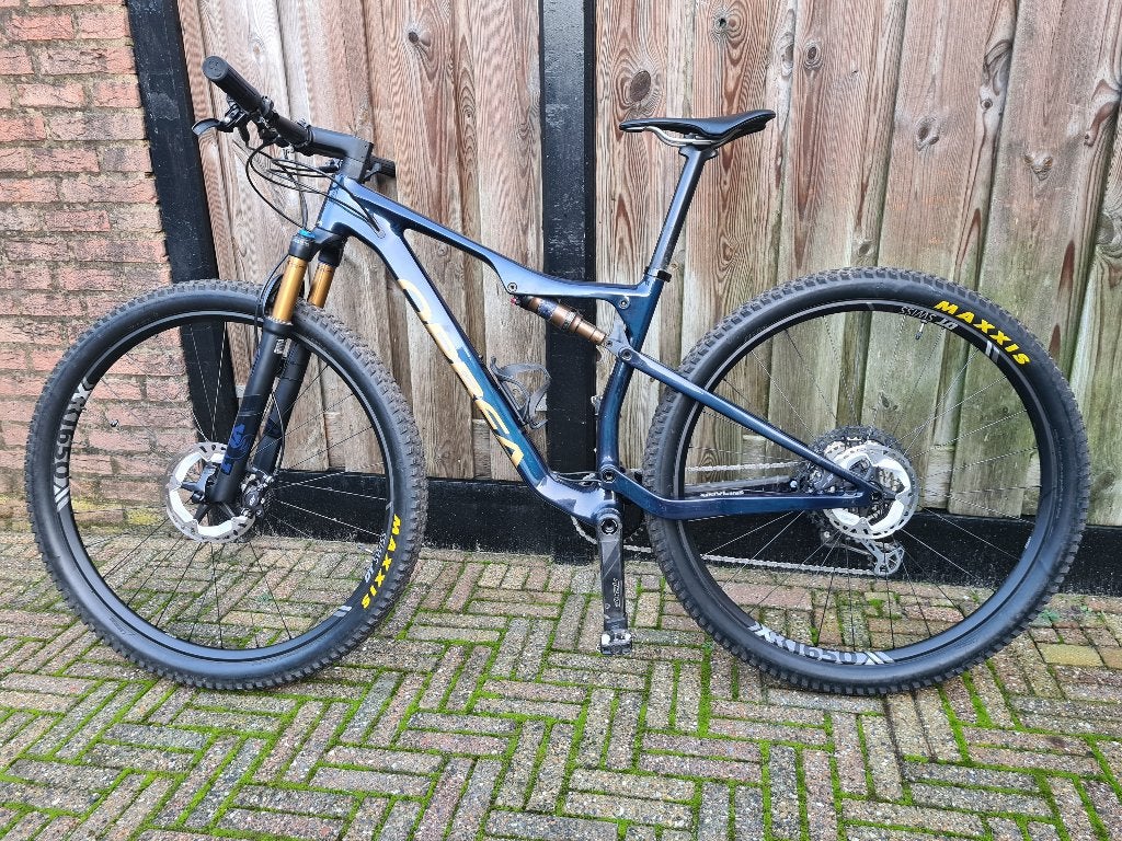 MTB Orbea OIZ M-pro Blue Gold, Fietsen en Brommers, Fietsen | Mountainbikes en ATB, Fully, Ophalen, Gebruikt, Overige merken