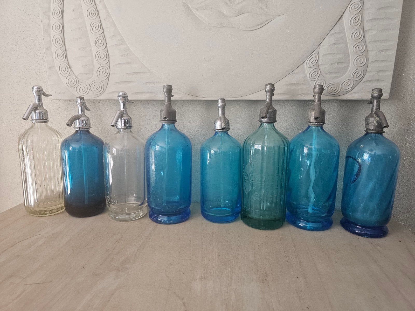 Antieke soda flessen oa Amsterdam!, Ophalen of Verzenden