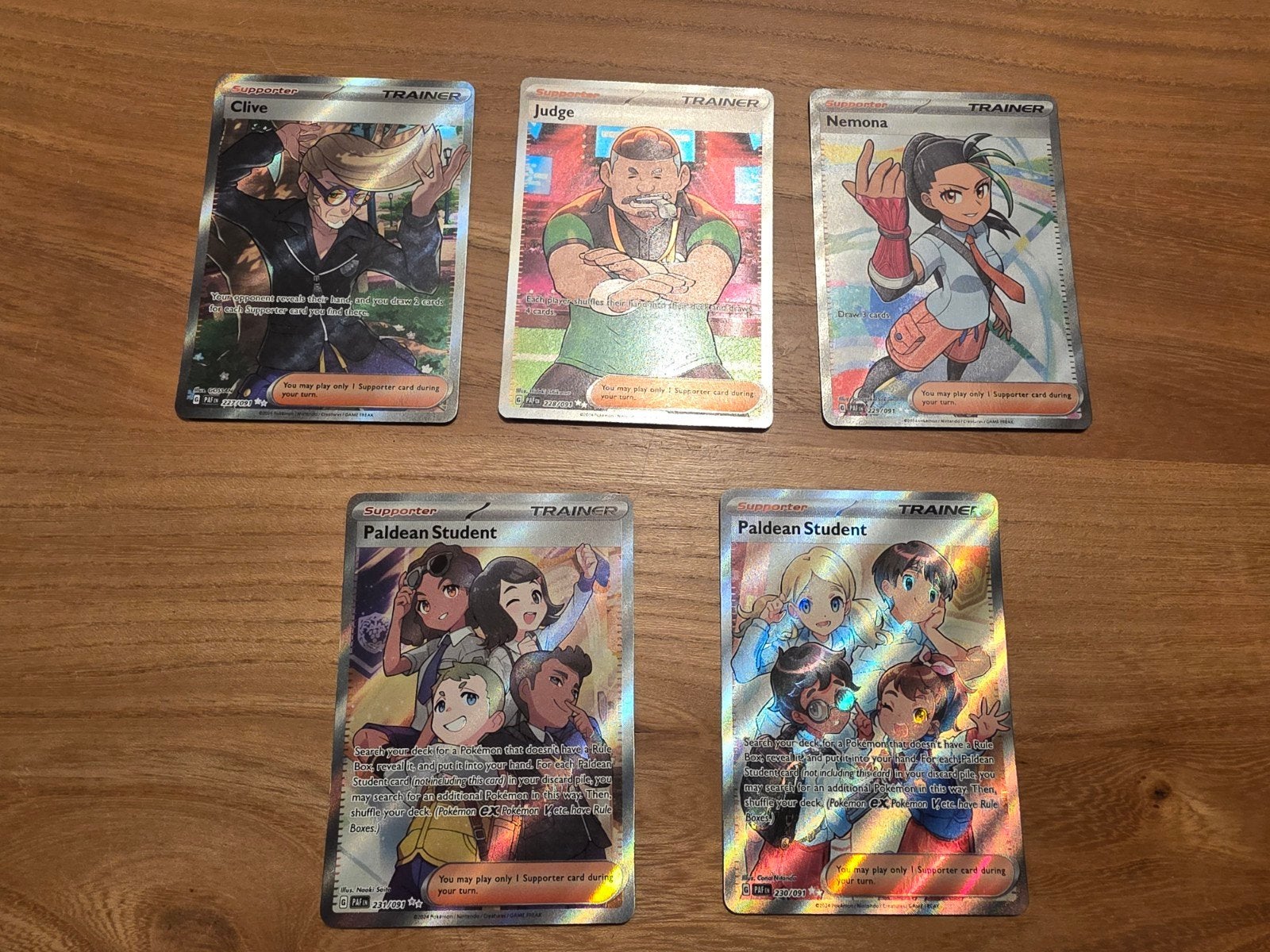 Trainer art set PAF, Ophalen of Verzenden, Meerdere kaarten