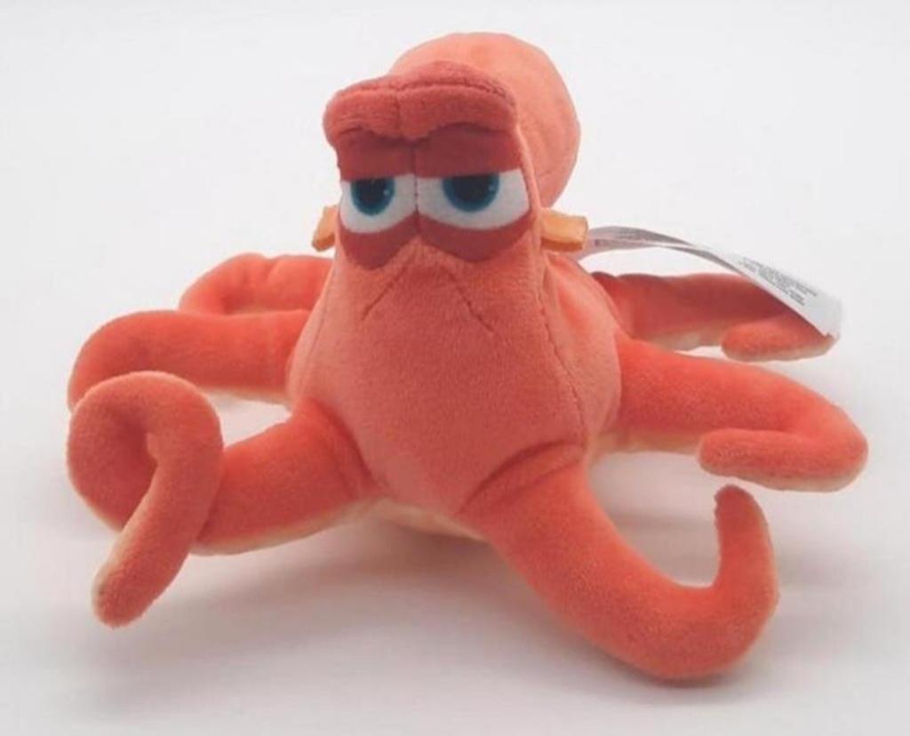 Finding Dory Hank de Septopus knuffel ca. 15cm lang Bandai, Ophalen of Verzenden, Overige figuren, Zo goed als nieuw, Knuffel