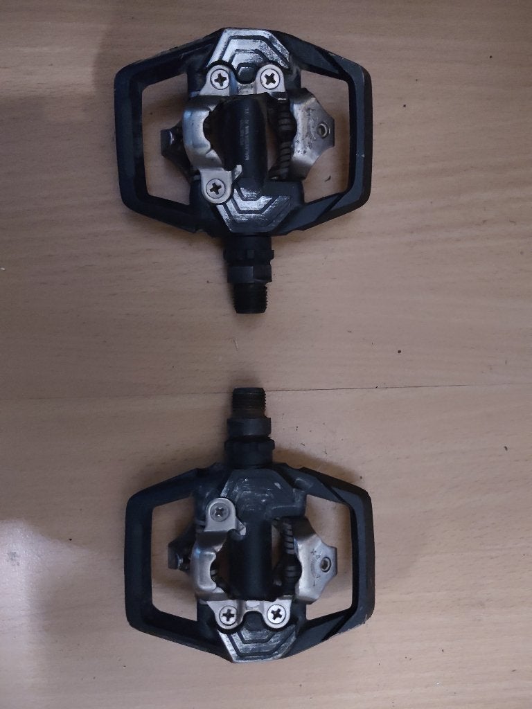 Shimano SPD pedalen, Fietsen en Brommers, Fietsonderdelen, Crankstel of Pedalen, Gebruikt, Racefiets, Ophalen of Verzenden