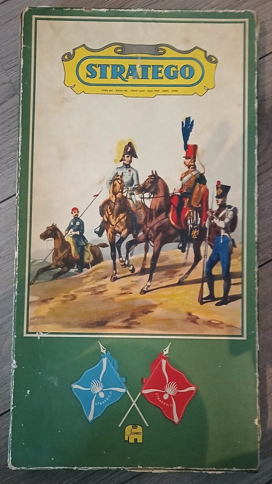 stratego luxe editie, Hobby en Vrije tijd, Gezelschapsspellen | Bordspellen, Ophalen of Verzenden, Zo goed als nieuw, Jumbo spellen