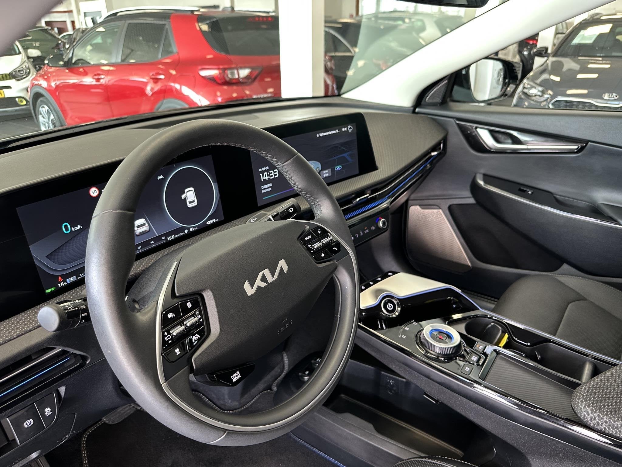 Kia EV6 Plus 77.4 kWh Kia EV6 Plus 77 kWh 20'' velgen!, Auto's, Automaat, 228 pk, Achterwielaandrijving, Blauw