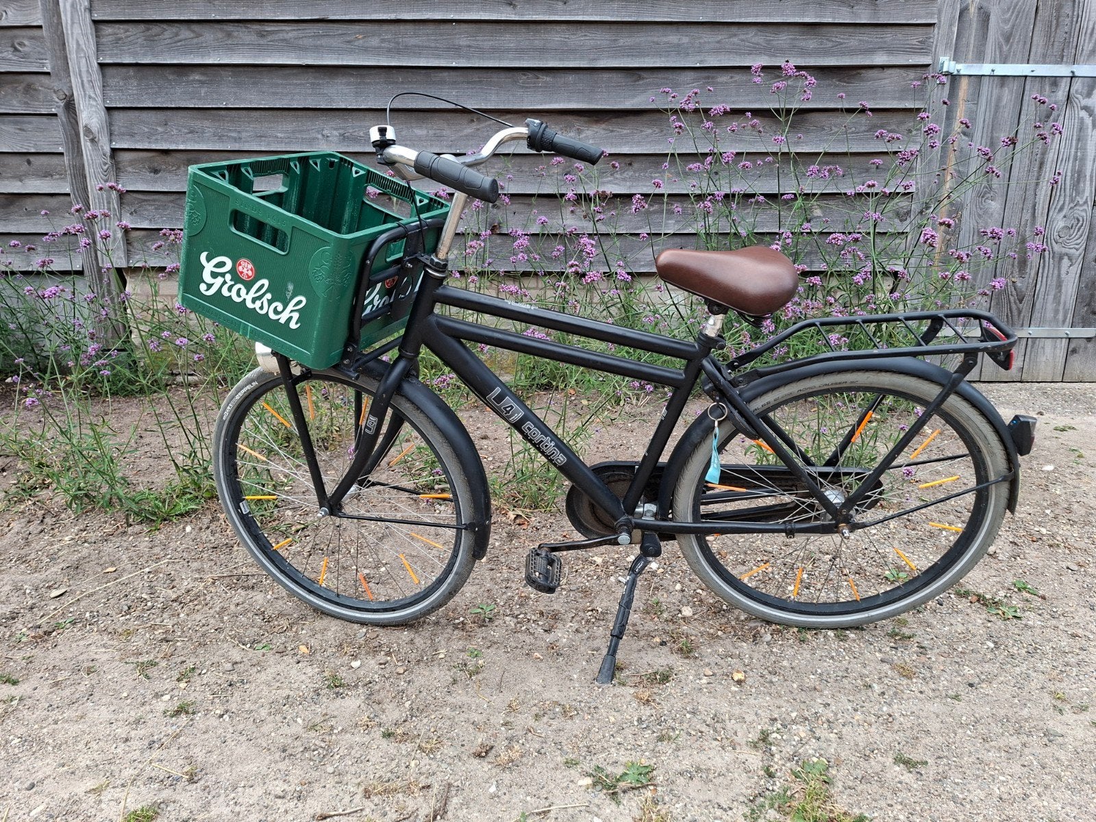 Cortina jongens transportfiets, Terugtraprem, Gebruikt, Cortina U4 transportfiets, Versnellingen