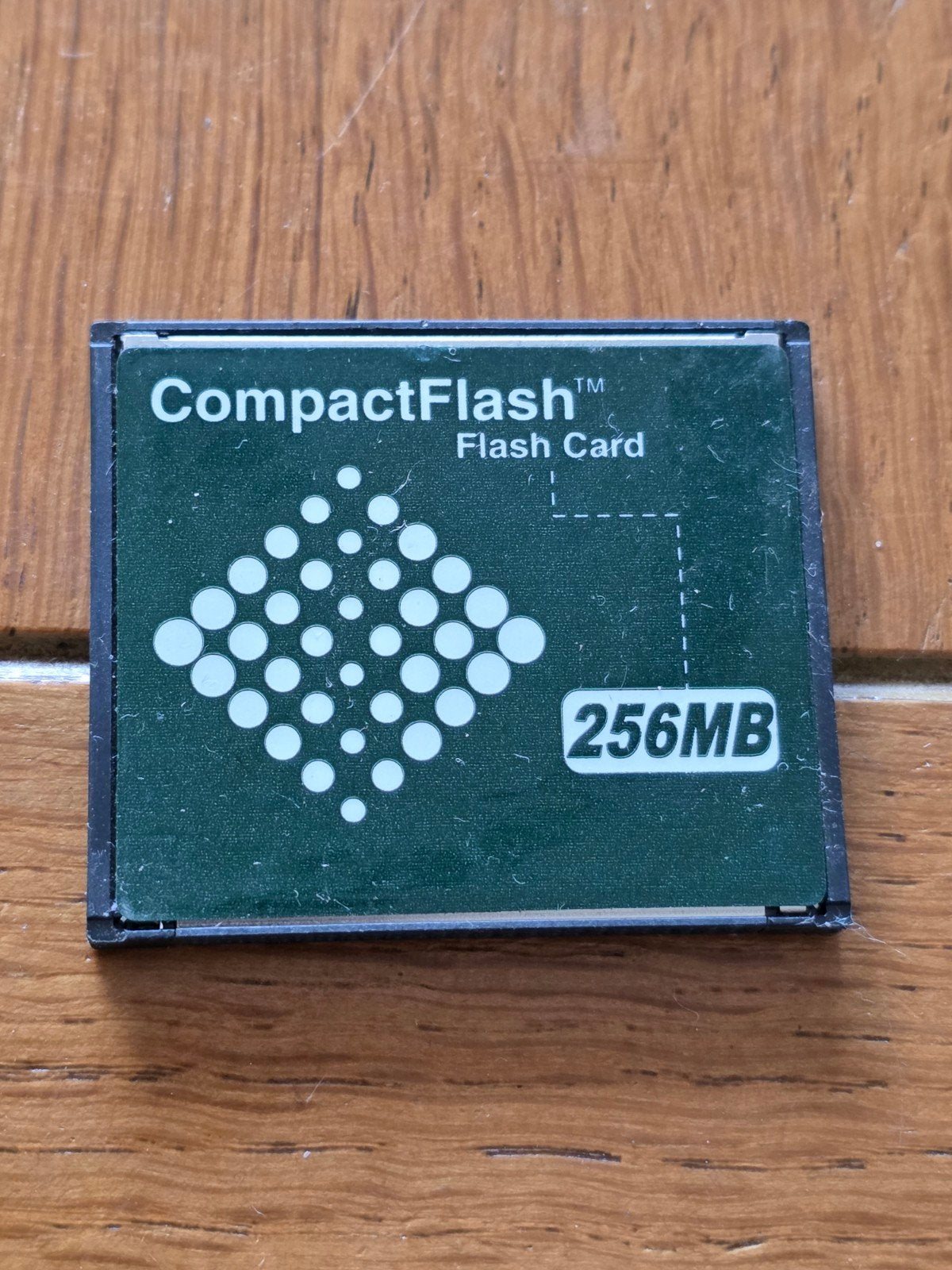 CompactFlash Flash Card 256MB, Gebruikt, Minder dan 2 GB, Ophalen of Verzenden, Fotocamera
