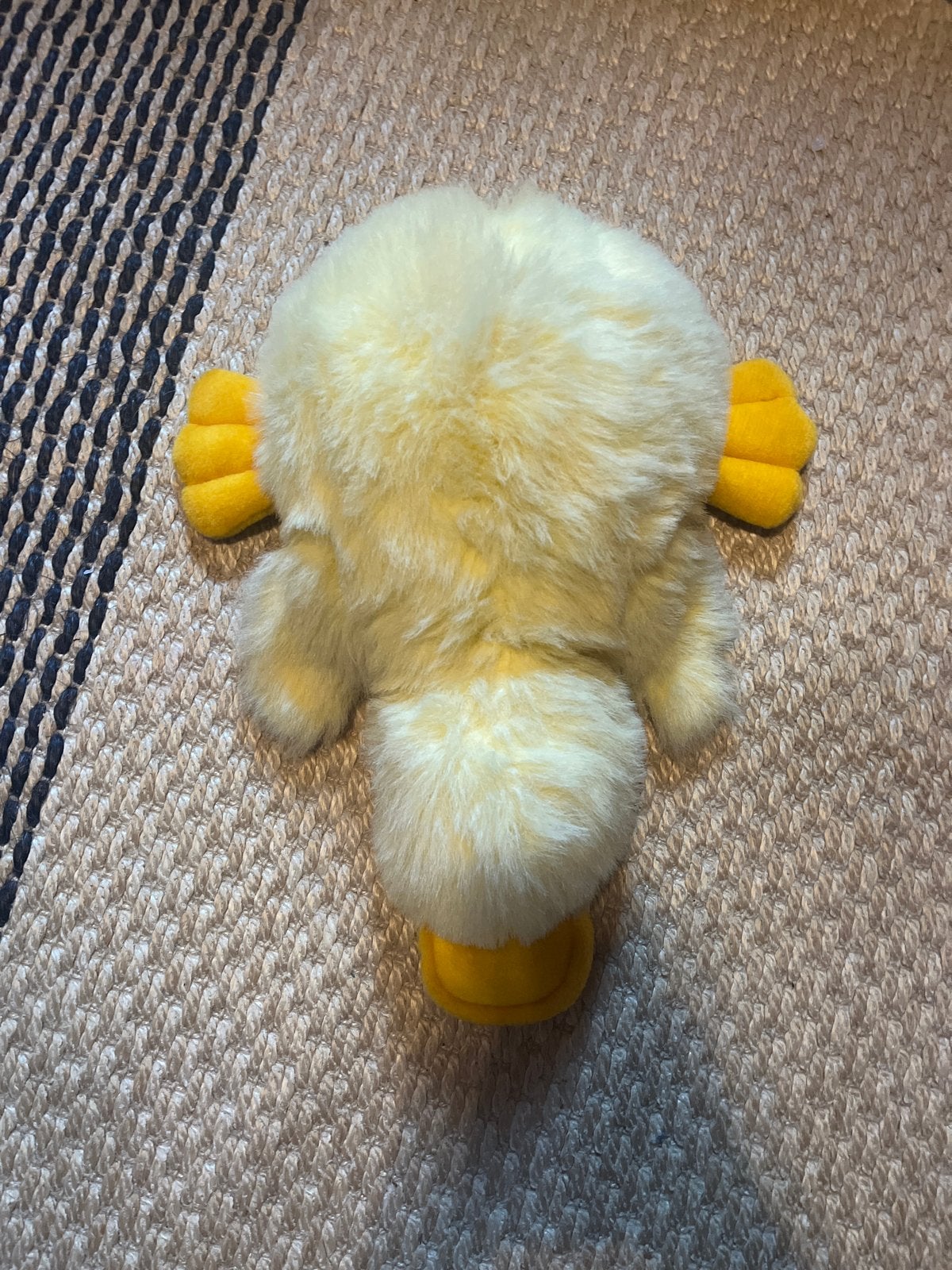 Schattige gele eend knuffel - zacht en knuffelig, Overige merken, Ophalen of Verzenden, Zo goed als nieuw, Middelgroot (20 tot 80 cm)
