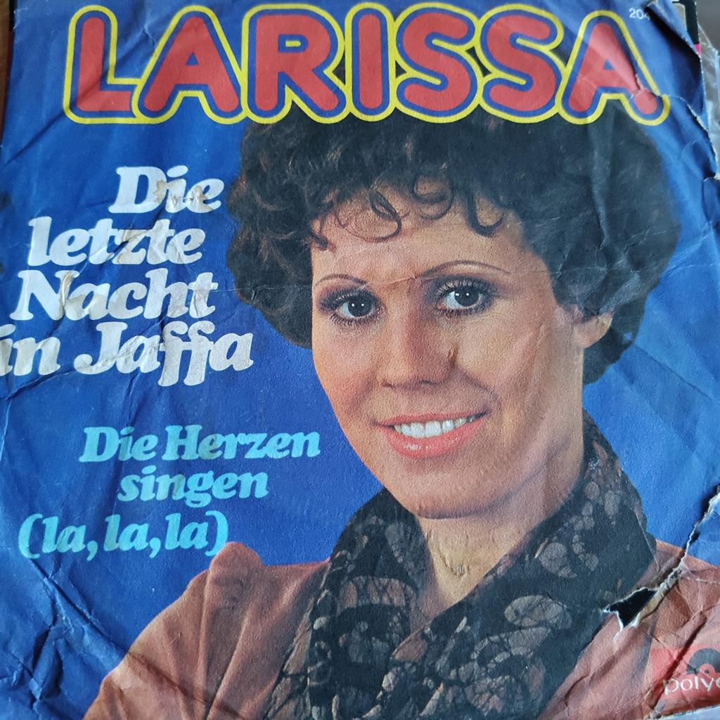 Larissa - Die Letzte Nacht In Jaffa / Die Herzen Singen, Ophalen of Verzenden, Gebruikt