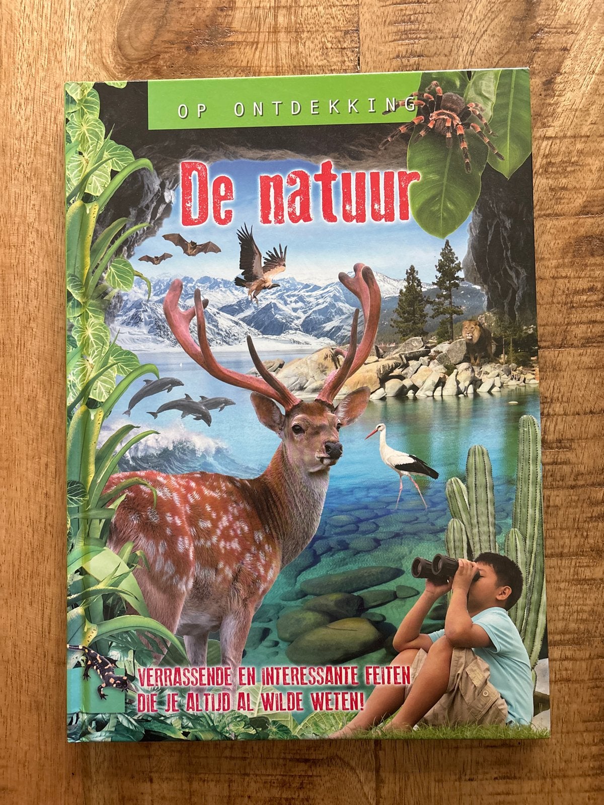 Op Ontdekking: De Natuur - Boek vol feiten en quizzen, Ophalen of Verzenden, Zo goed als nieuw, Natuur algemeen