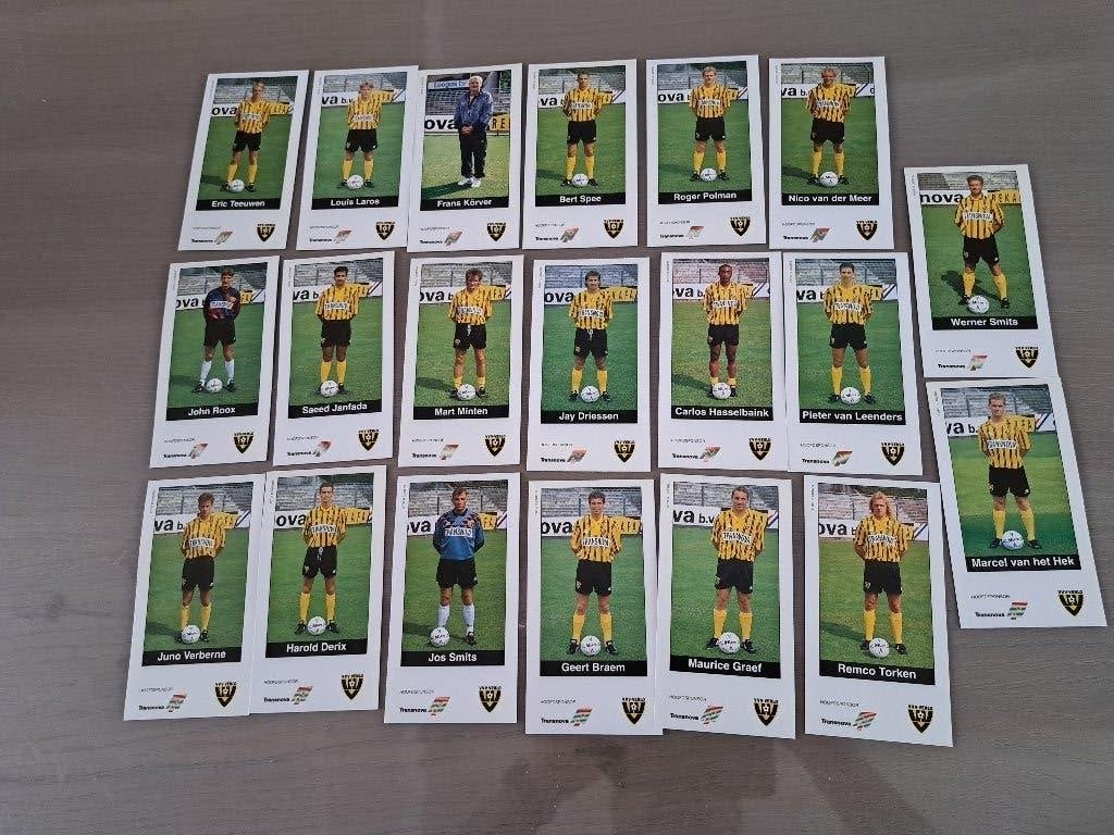 20 spelerskaarten VV Venlo 93-94, Ophalen of Verzenden, Zo goed als nieuw, PSV, Spelerskaart
