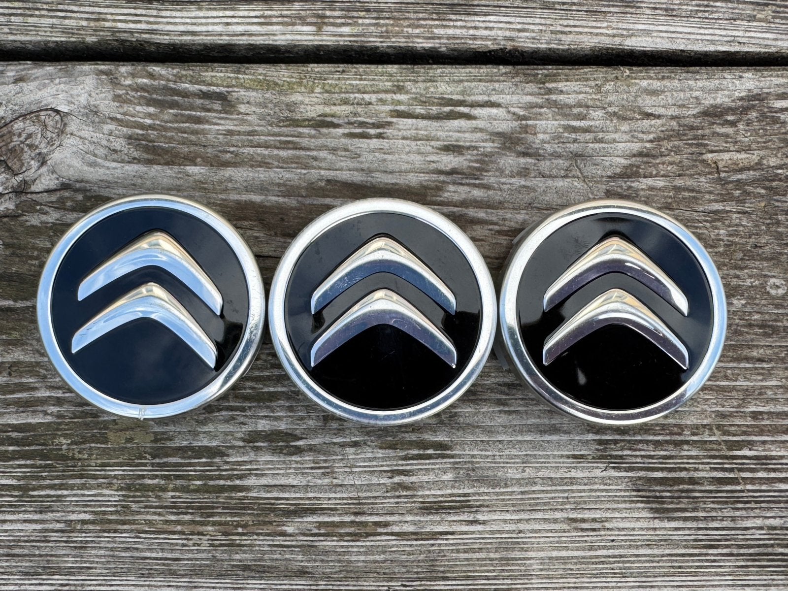 3 aftermarket 6cm naafdoppen voor Citroën auto’s, Ophalen of Verzenden, Gebruikt, Citroën