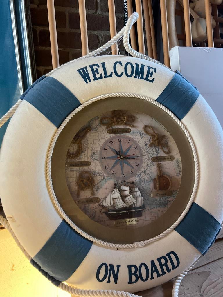 Decoratieve Reddingsboei met Maritiem Thema, Verzenden