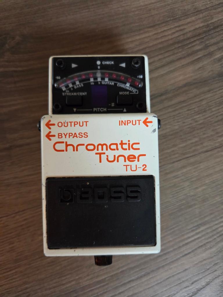 Boss Chromatic Tuner TU-2, Muziek en Instrumenten, Ophalen of Verzenden, Zo goed als nieuw