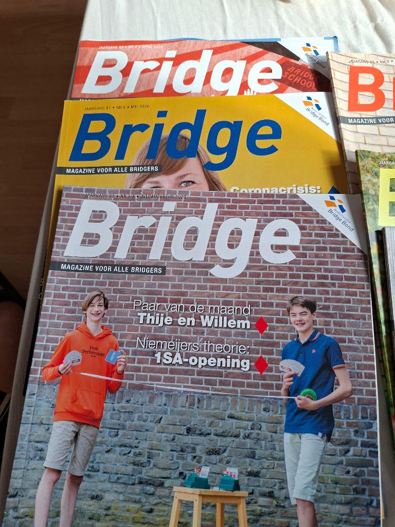 Bridge 4, 5, 7/8, 9 tot en met 12 2020, Ophalen of Verzenden, Zo goed als nieuw