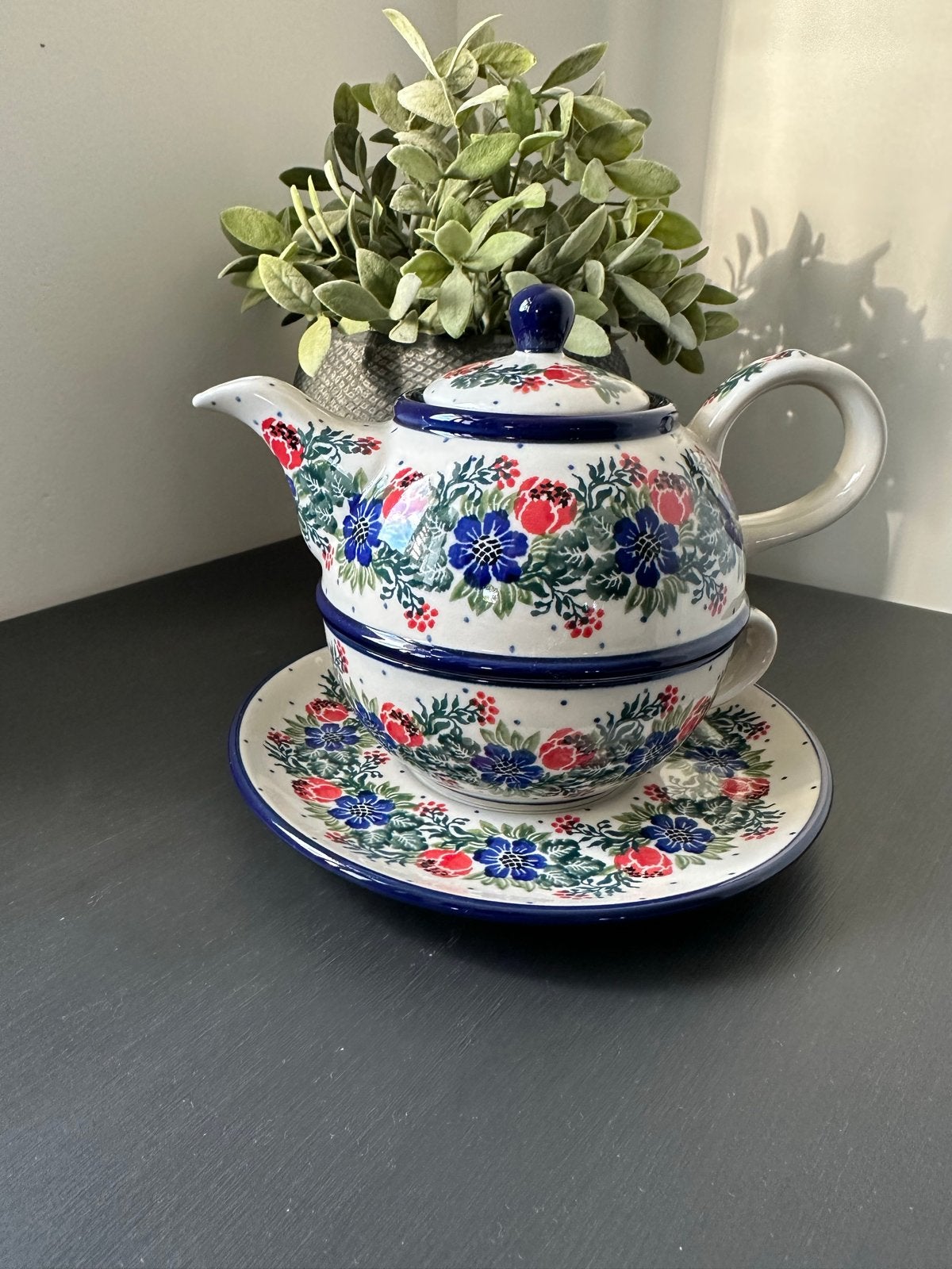 Bunzlau Castle Tea for One - Decor Ballerina - 600 ml, Overige merken, Keramiek, Ophalen of Verzenden, Zo goed als nieuw