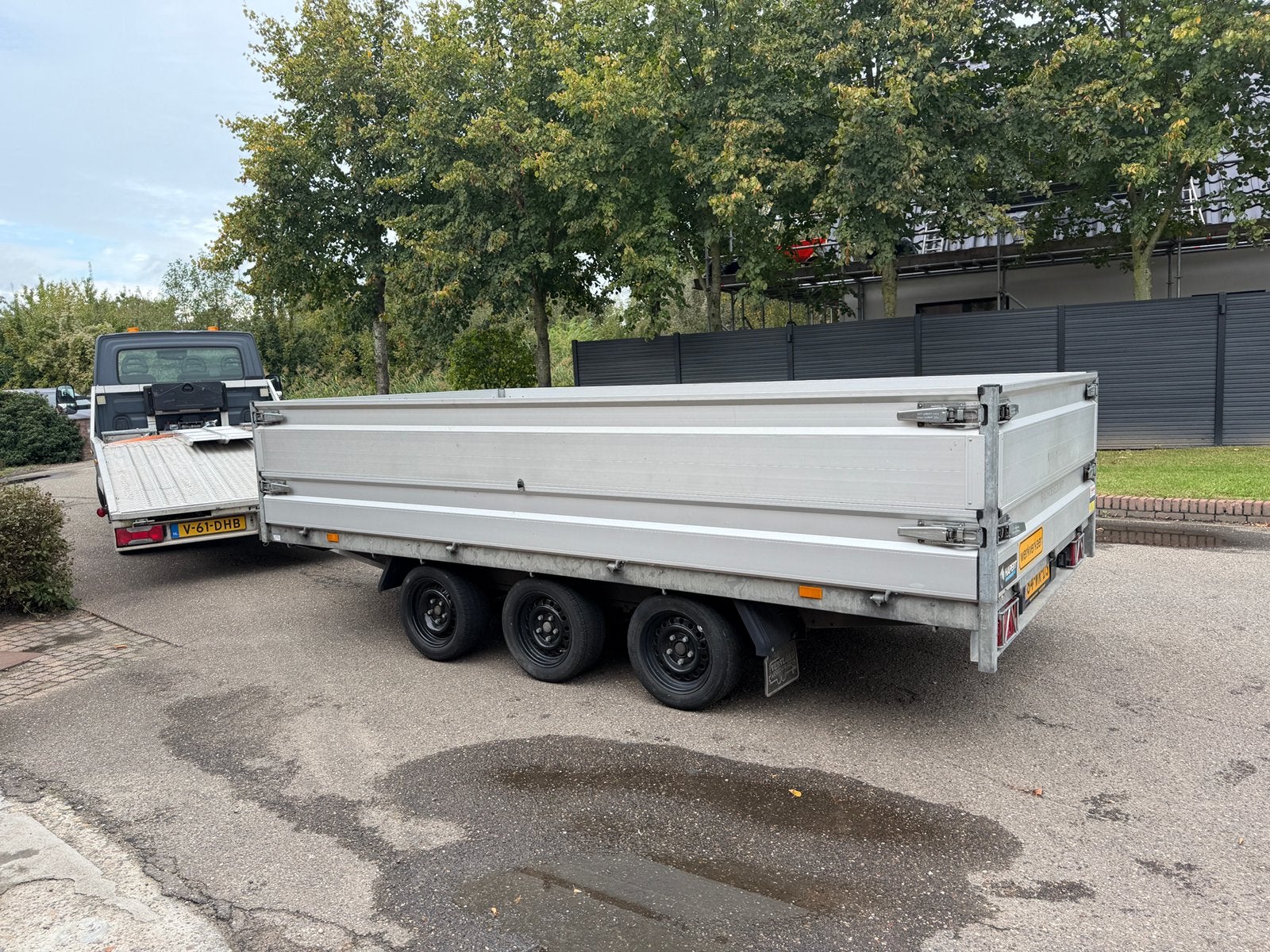 Hapert plateau 400x200 3 ASSER, oprijplaten ZEER NETJES