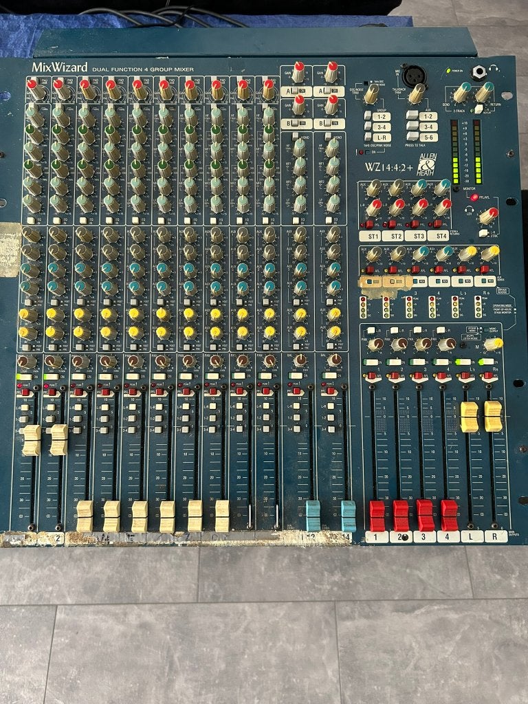 Allen & Heath MixWizard 14:4:2+, Muziek en Instrumenten, Mengpanelen, Ophalen, Gebruikt, 10 tot 20 kanalen