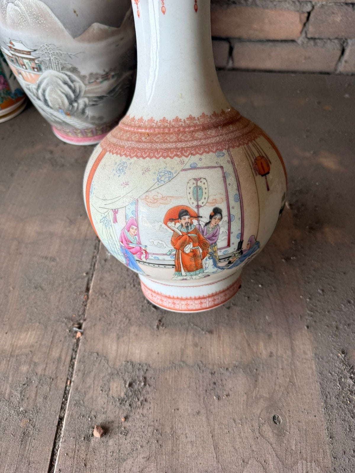 Antieke Chinese Vazen met Gedetailleerde Scènes, Antiek en Kunst, Antiek | Vazen, Ophalen