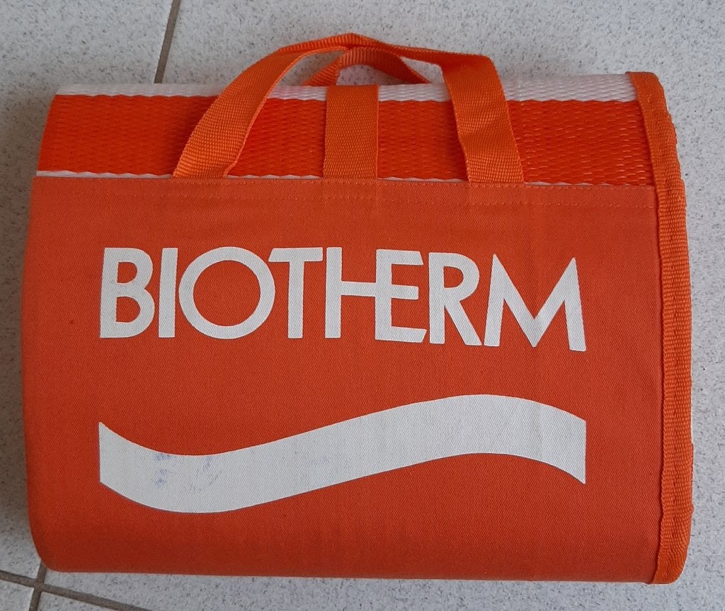 Opvouwbare strandmat met hoofdkussentje, Caravans en Kamperen, Ophalen, Nieuw