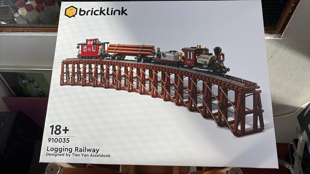 Nieuw in doos: LEGO Bricklink 910035 Logging Railway (BDP), Ophalen of Verzenden, Nieuw