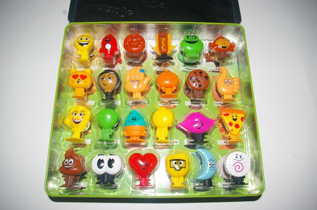 Emoji's van Plus supermarkt. 9 stuks., Verzamelen, Supermarktacties, Plus, Ophalen of Verzenden