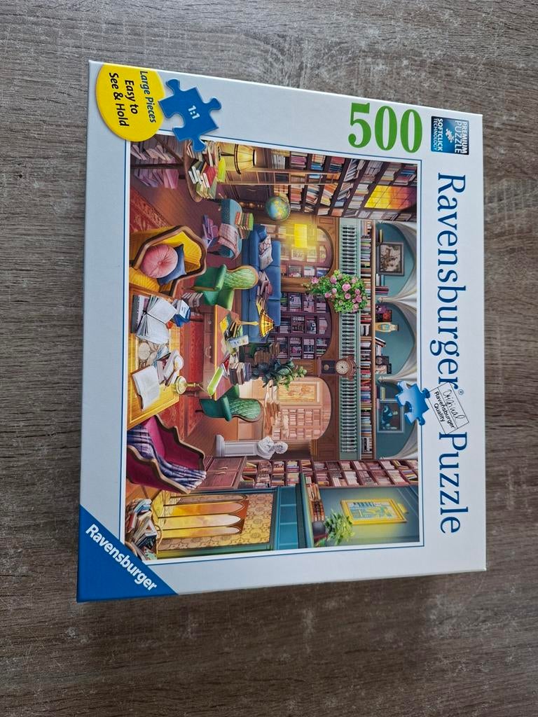 Ravensburger Legpuzzel XL 500 stukjes - Dream Library, Ophalen of Verzenden, Zo goed als nieuw, Legpuzzel