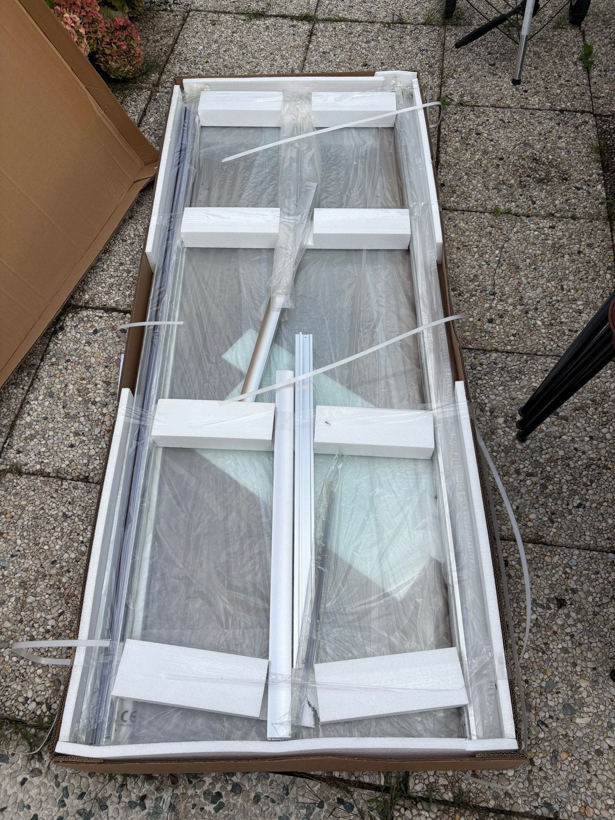 Glazen panelen Mueller Solano douchecabine 90x90x210cm, Ophalen, 80 tot 120 cm, Nieuw, 160 cm of meer