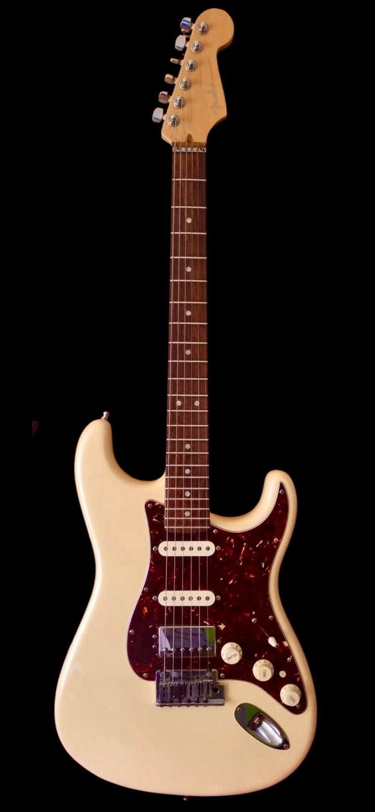 Fender American Stratocaster Deluxe, Ophalen, Gitaar, Zo goed als nieuw, Rock en Metal