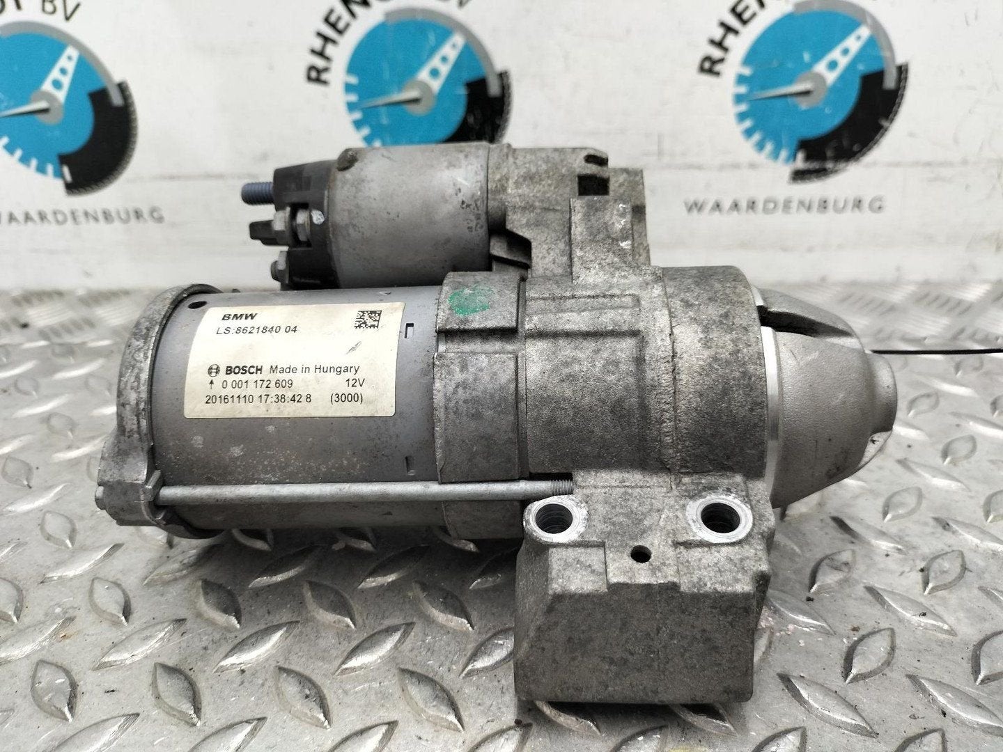 BMW 1 SERIES STARTMOTOR 2017, Ophalen of Verzenden, Gebruikt, Stiba lid