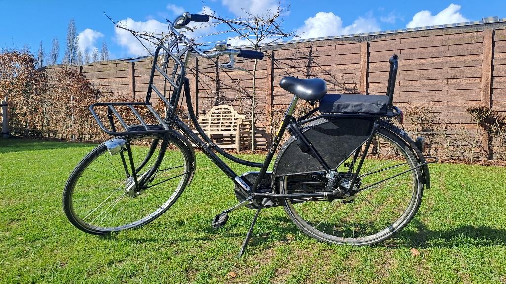Damesfiets /omafiets met kinderzitje batavus old dutch, Ophalen, Gebruikt, Versnellingen, Batavus