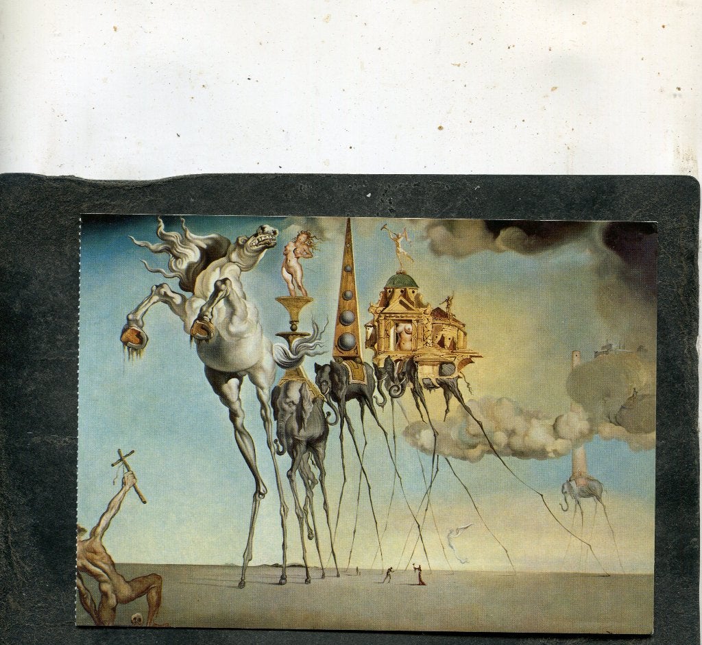 Ansicht Salvador Dali - The Temptation of Saint Anthony, Verzamelen, Verzenden, 1980 tot heden, Ongelopen, Overige thema's