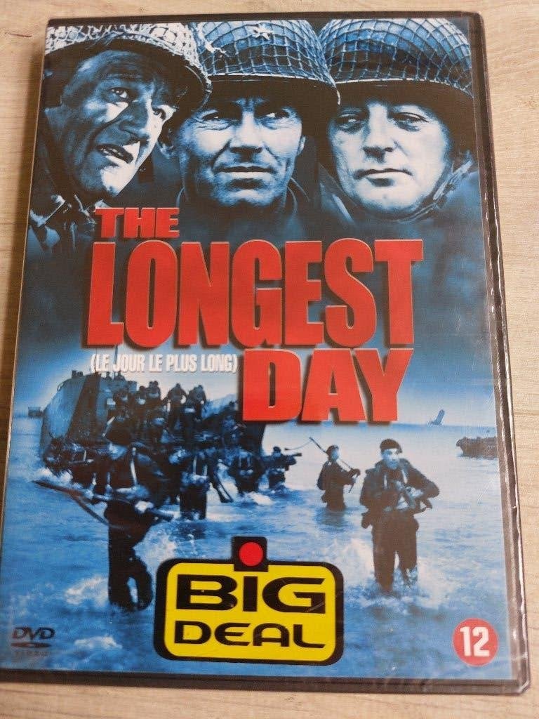 DVD The Longest Day (1962) - Nieuw in Seal, Cd's en Dvd's, Dvd's | Klassiekers, Ophalen, Engels, Alle leeftijden, Nederlands
