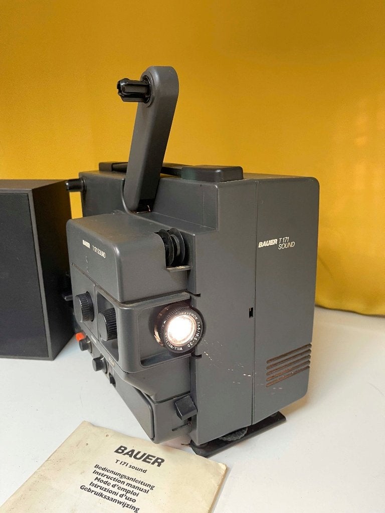 BAUER T171 Super 8-filmprojector met geluid met Speakers, N, N, Ophalen of Verzenden, Projector