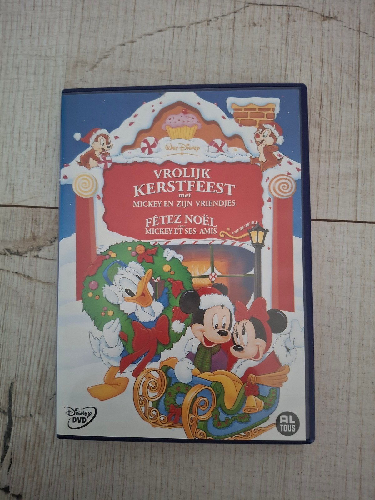 Vrolijk Kerstfeest met Mickey en zijn Vriendjes Disney DVD, Cd's en Dvd's, Dvd's | Kinderen en Jeugd, Nederlands, Alle leeftijden