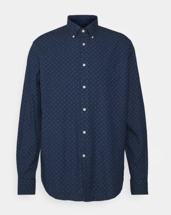 Ralph Lauren overhemd - Maat 43, Blauw, Ralph Lauren, Ophalen of Verzenden, Zo goed als nieuw