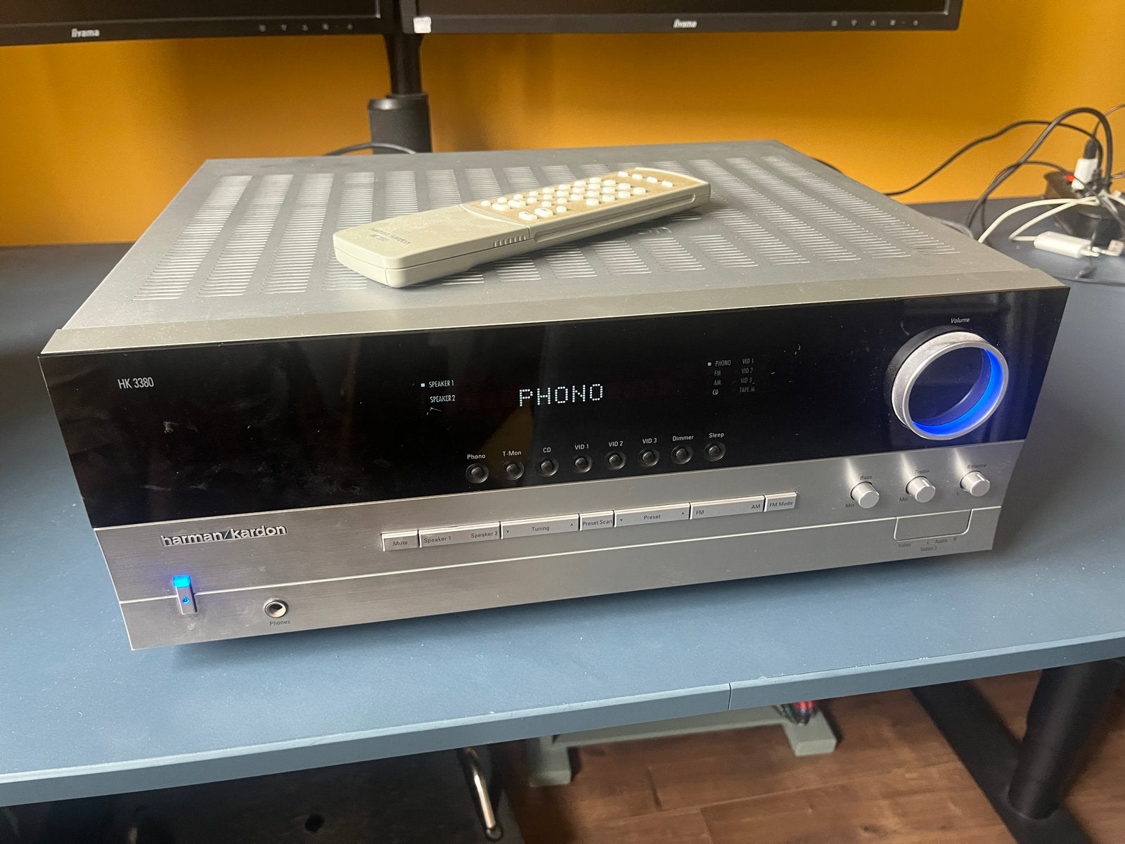 Harman Kardon HK 3380 Stereo Receiver - In goede staat, Gebruikt, 120 watt of meer, Stereo, Ophalen