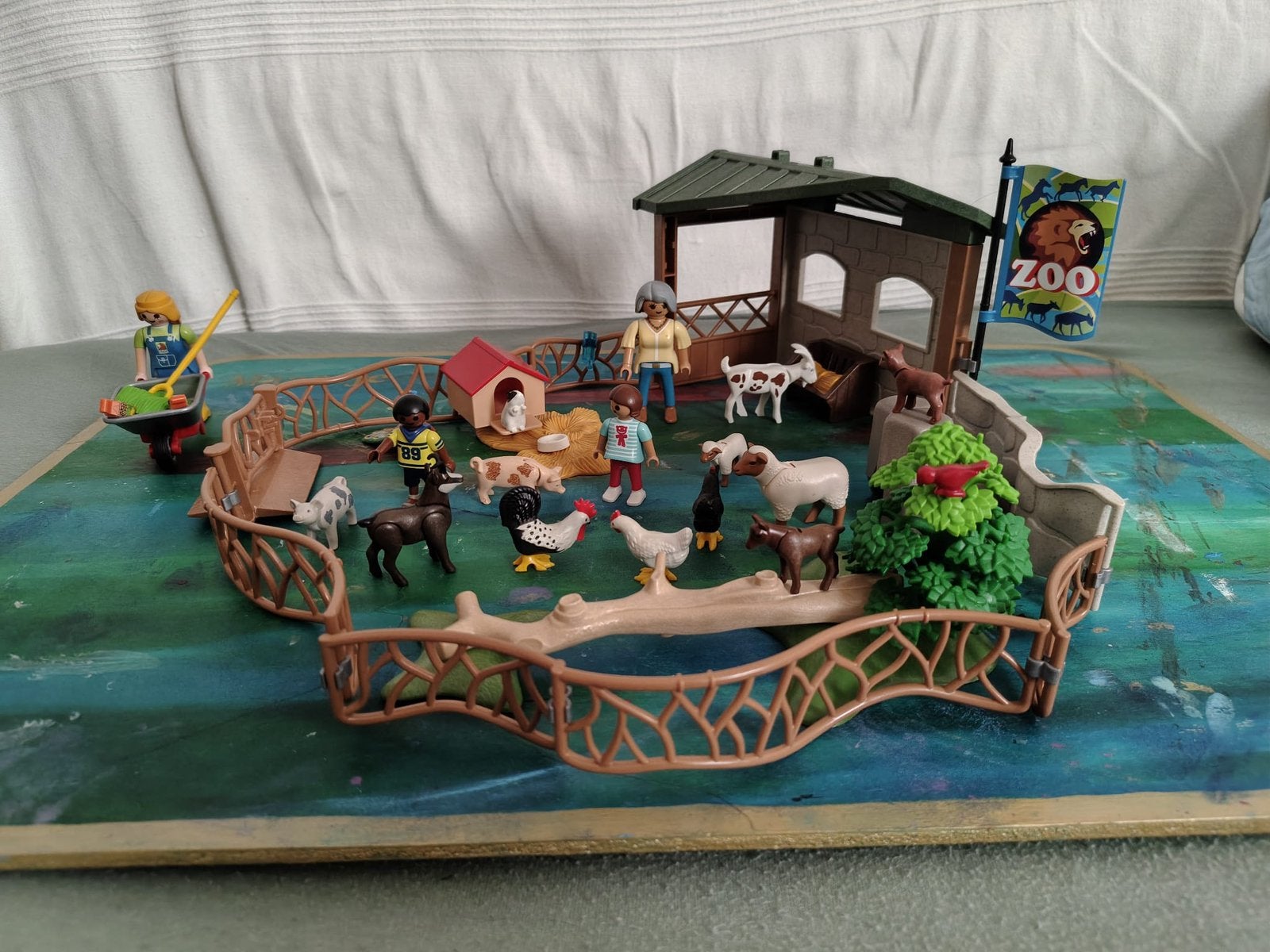 Kinderboerderij playmobil, Ophalen, Gebruikt