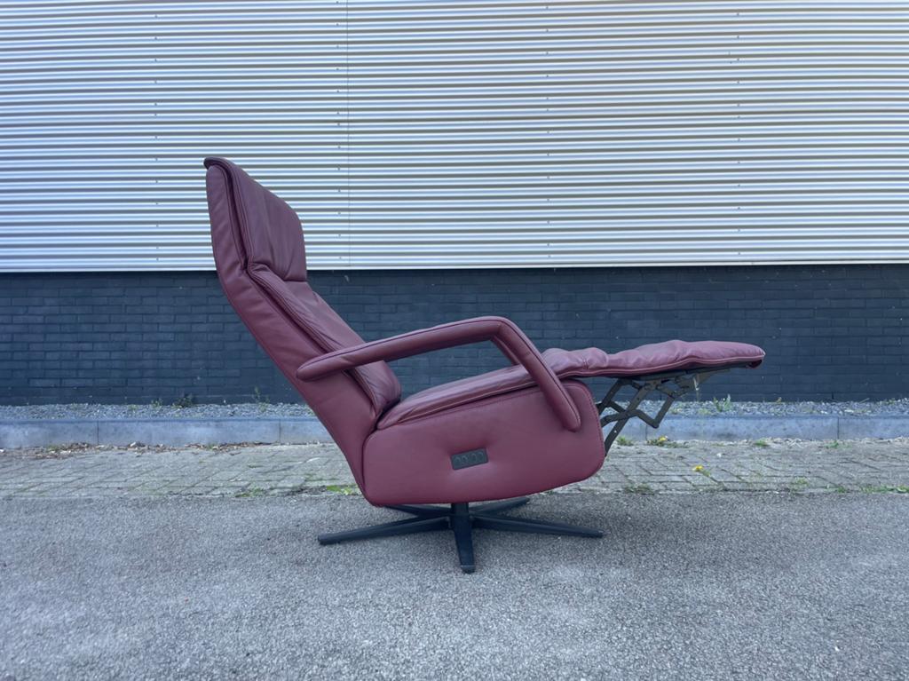 Nette elektrische leren relax fauteuil / relax stoel, Ophalen of Verzenden, Nvt, Nvt, Nvt