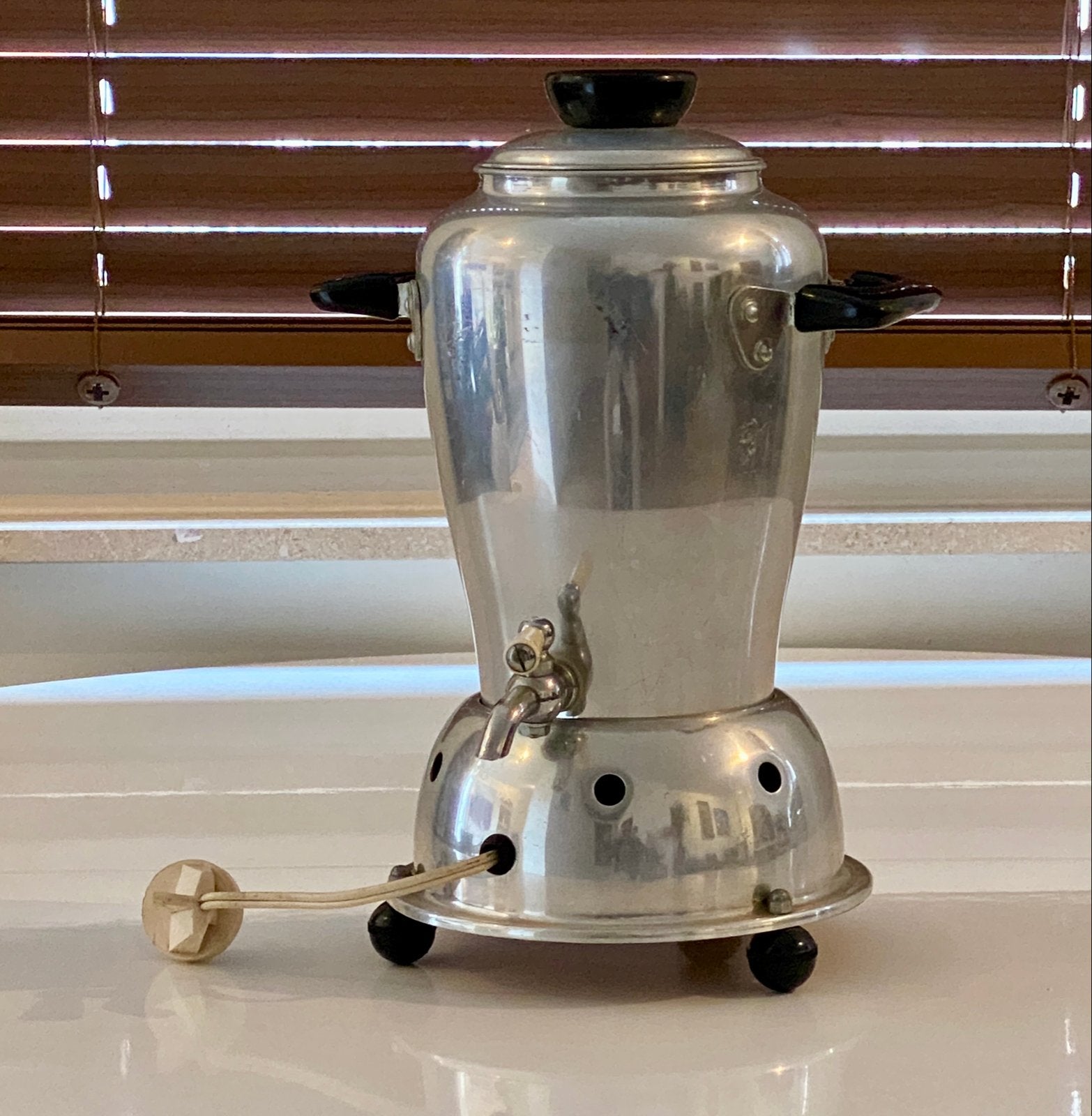 Vintage professionele Samovar thee koffieketel - Jaren '50, Ophalen of Verzenden, Gebruikt