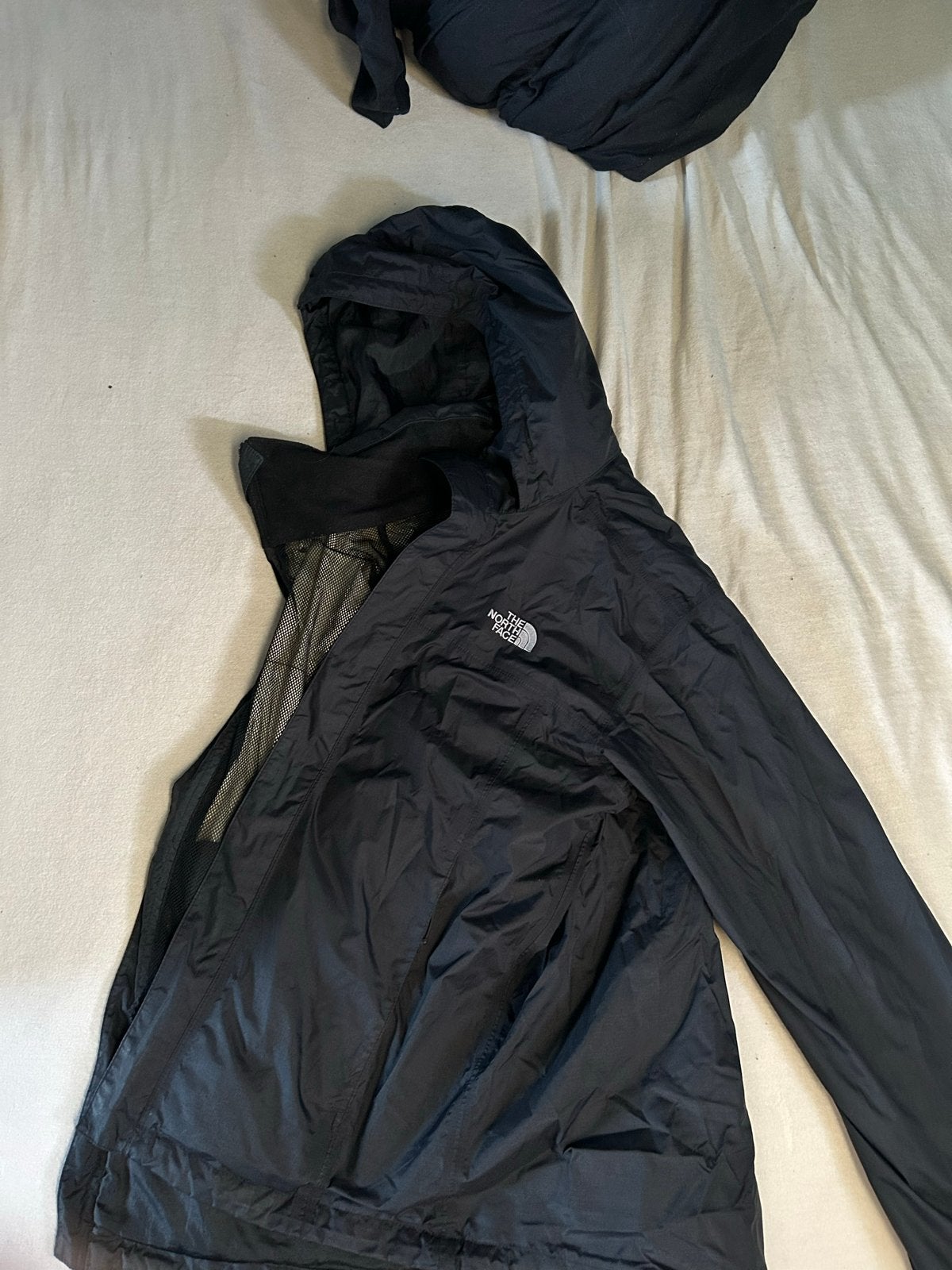 The North Face windbreaker jas maat S, Ophalen of Verzenden, Gedragen, Maat 46 (S) of kleiner, Zwart