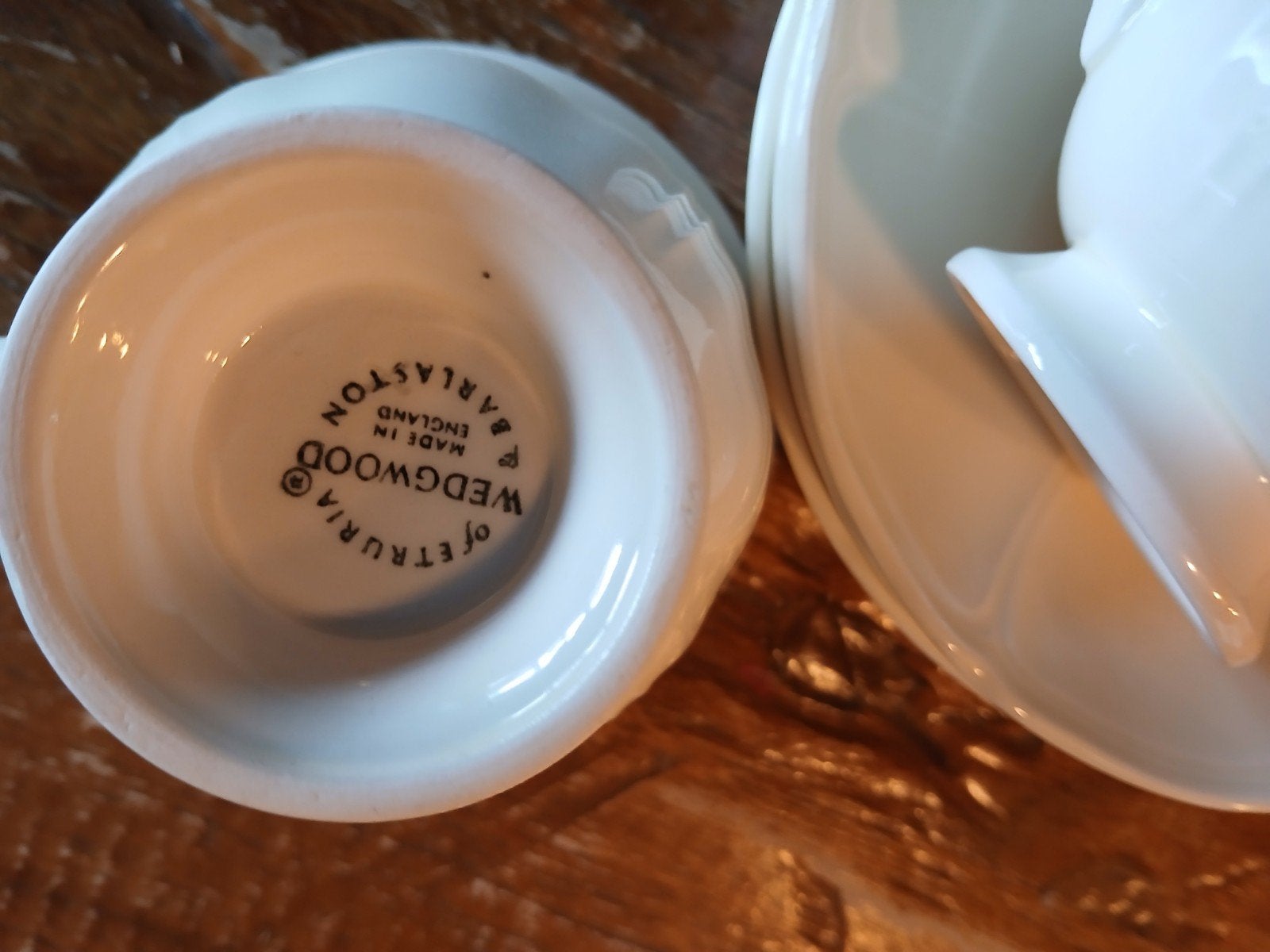 Uitgebreid Wedgwood Queen's Plain Servies - 40 Stuks, Ophalen of Verzenden, Zo goed als nieuw, Aardewerk, Wedgwood