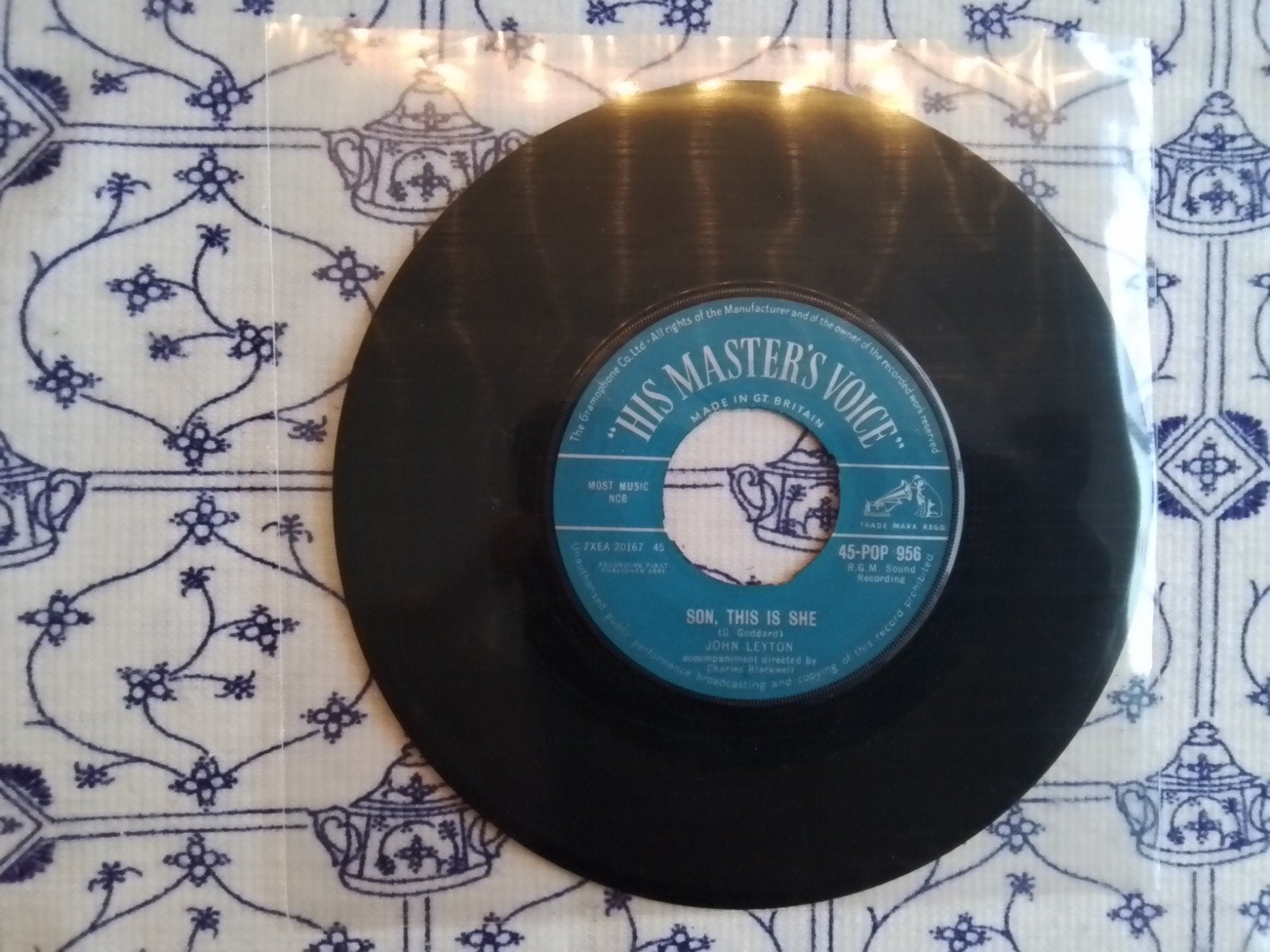 John leyton             Son, this is she, Ophalen of Verzenden, Zo goed als nieuw, 7 inch, Pop
