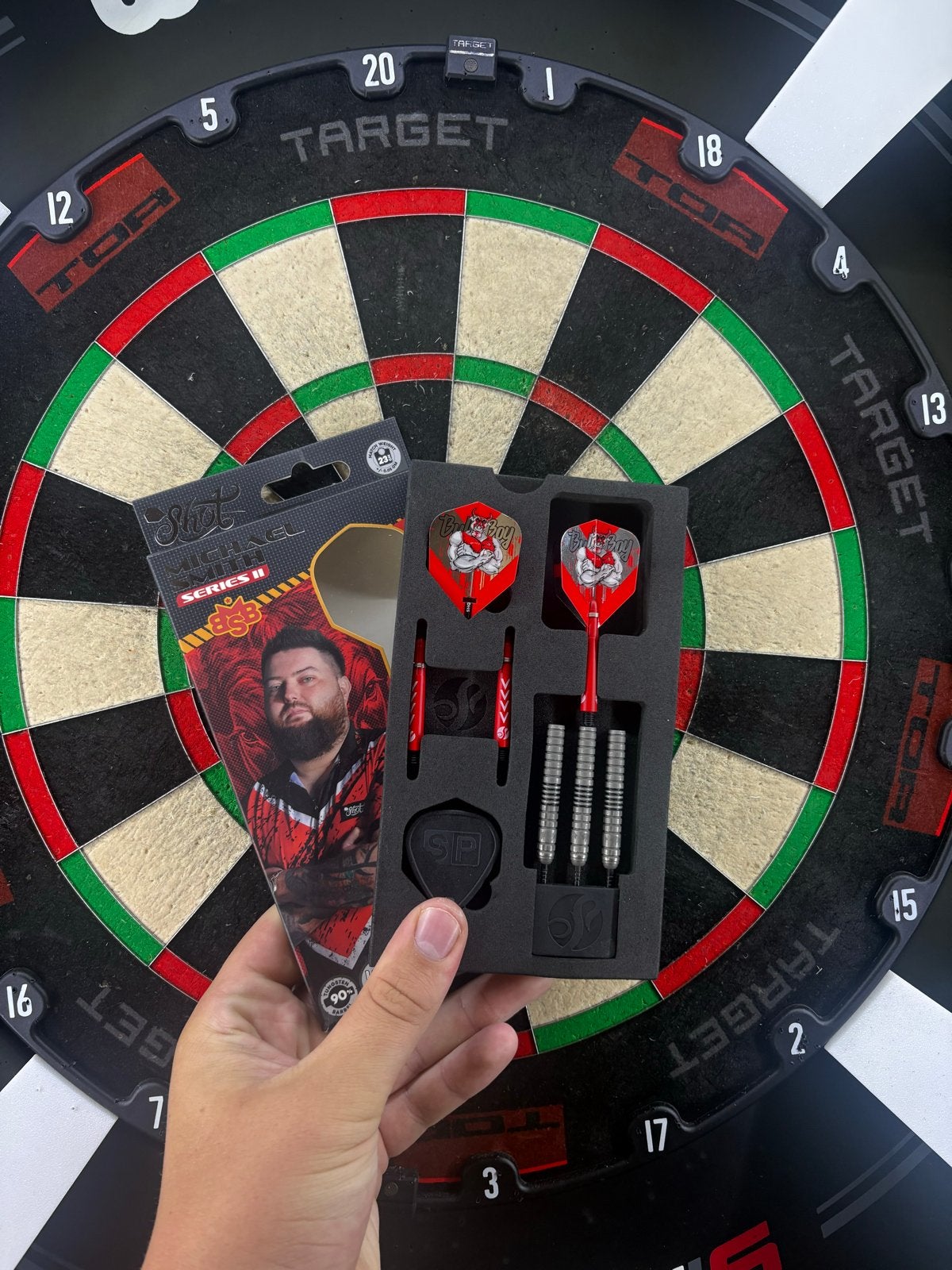 Shot Michael Smith Series II Darts - Nieuw, Ophalen of Verzenden, Nieuw, Pijlen