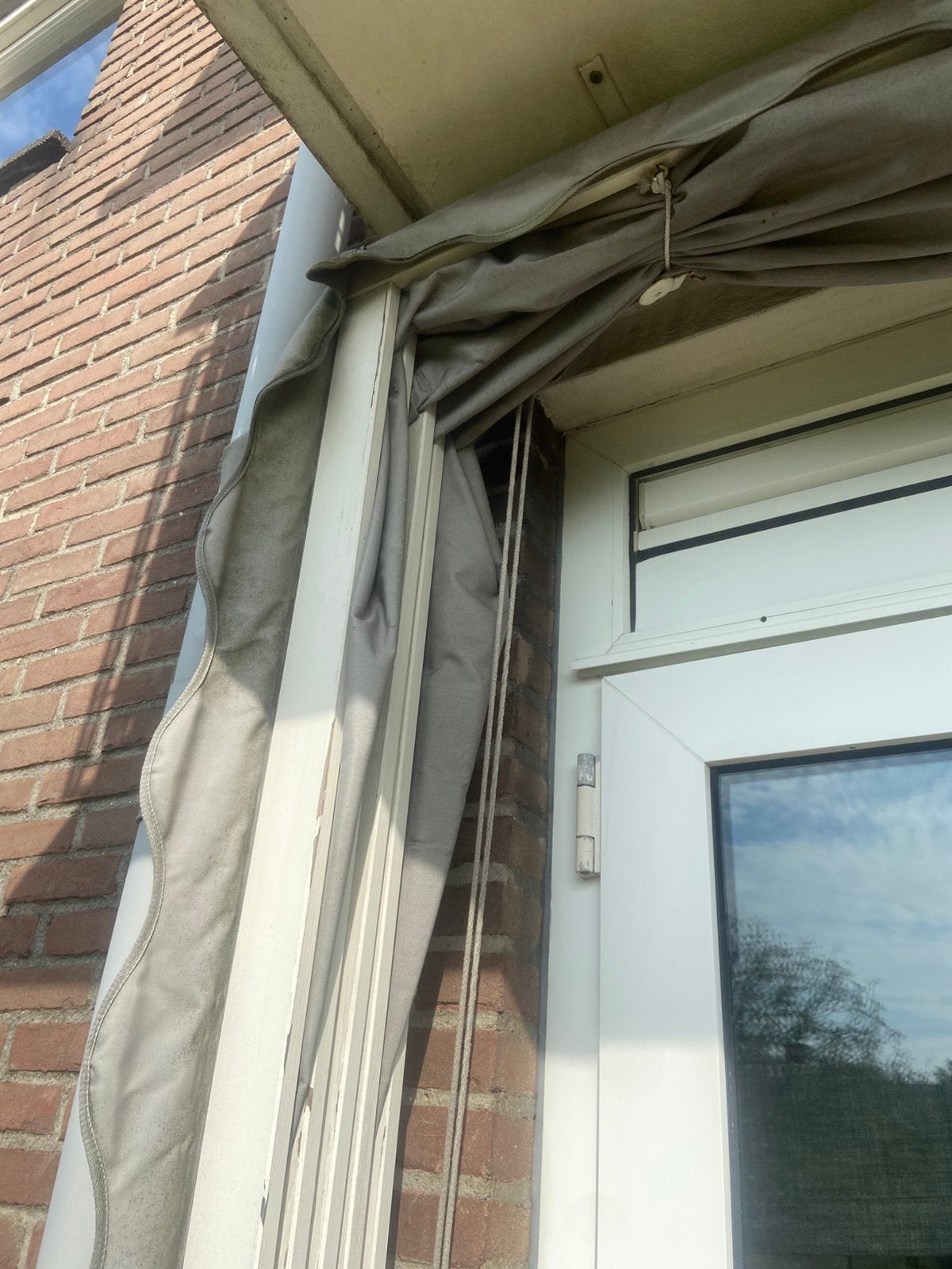 Gratis Markies  binnenkort wordt ie eraf gehaald, Ophalen, Gebruikt, Markies, 250 cm tot 450 cm