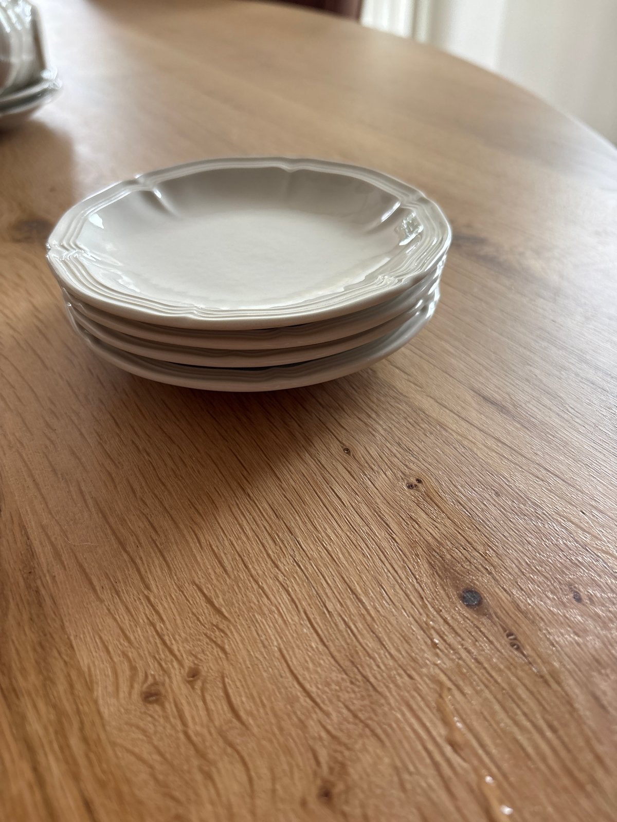 4 Villeroy & Boch Manoir petit four bordjes, Klassiek, Villeroy & Boch, Ophalen of Verzenden, Zo goed als nieuw