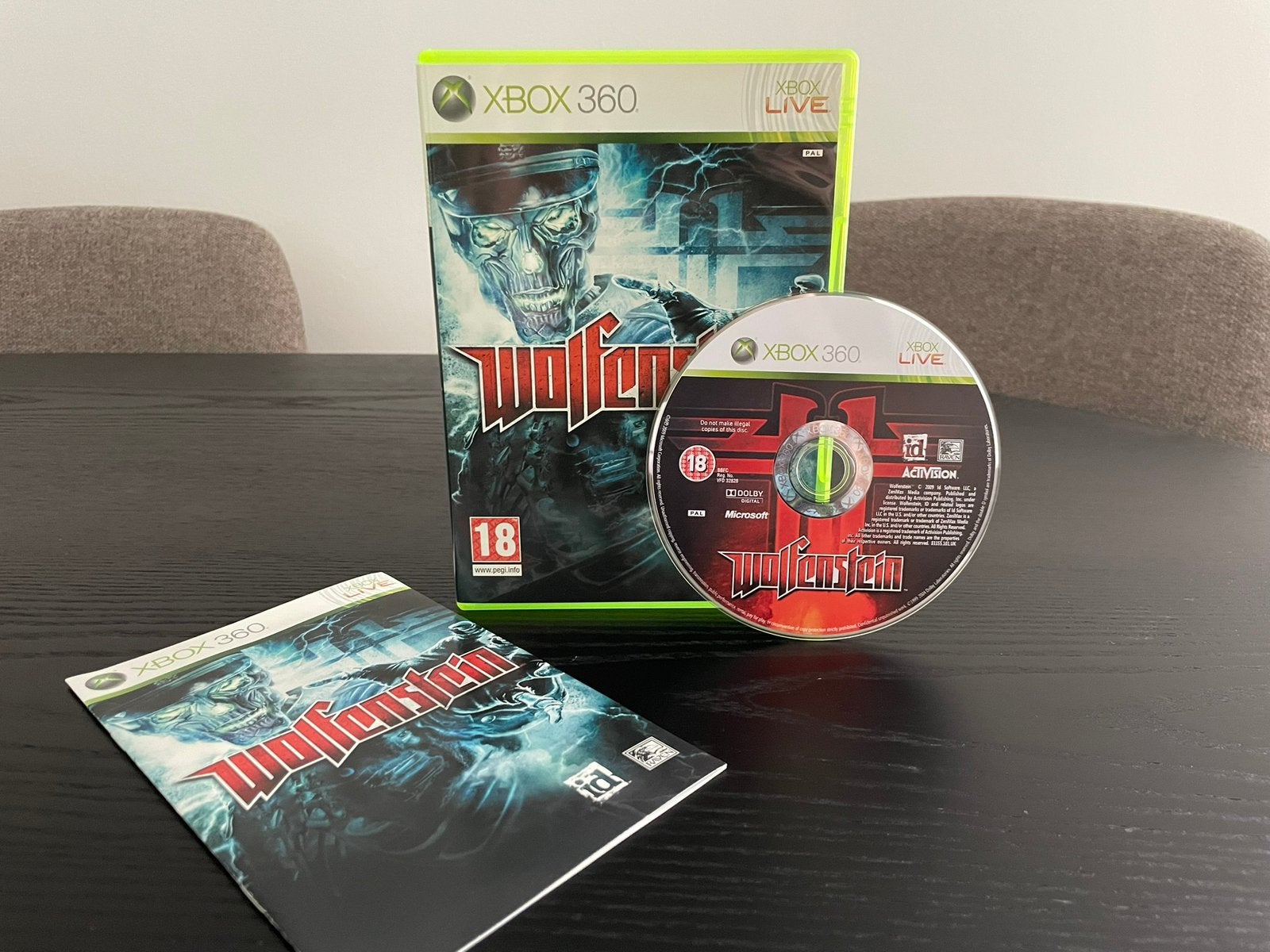 Wolfenstein [Xbox 360] - Bijna als nieuw, Vanaf 18 jaar, Shooter, Verzenden, 1 speler