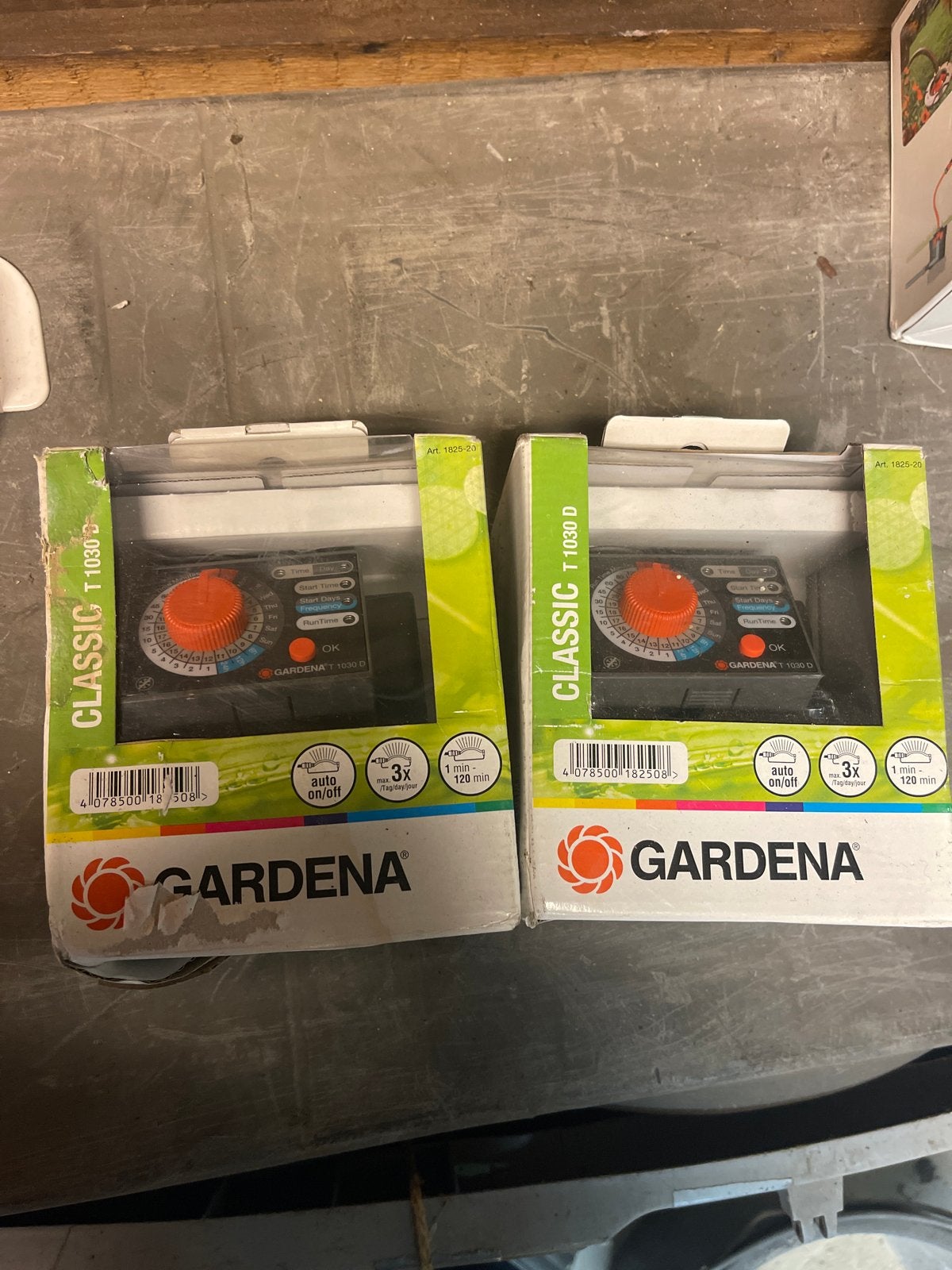 Gardena Watertimer T 1030 D - Nieuw in doos (2 stuks), Ophalen of Verzenden, Nieuw