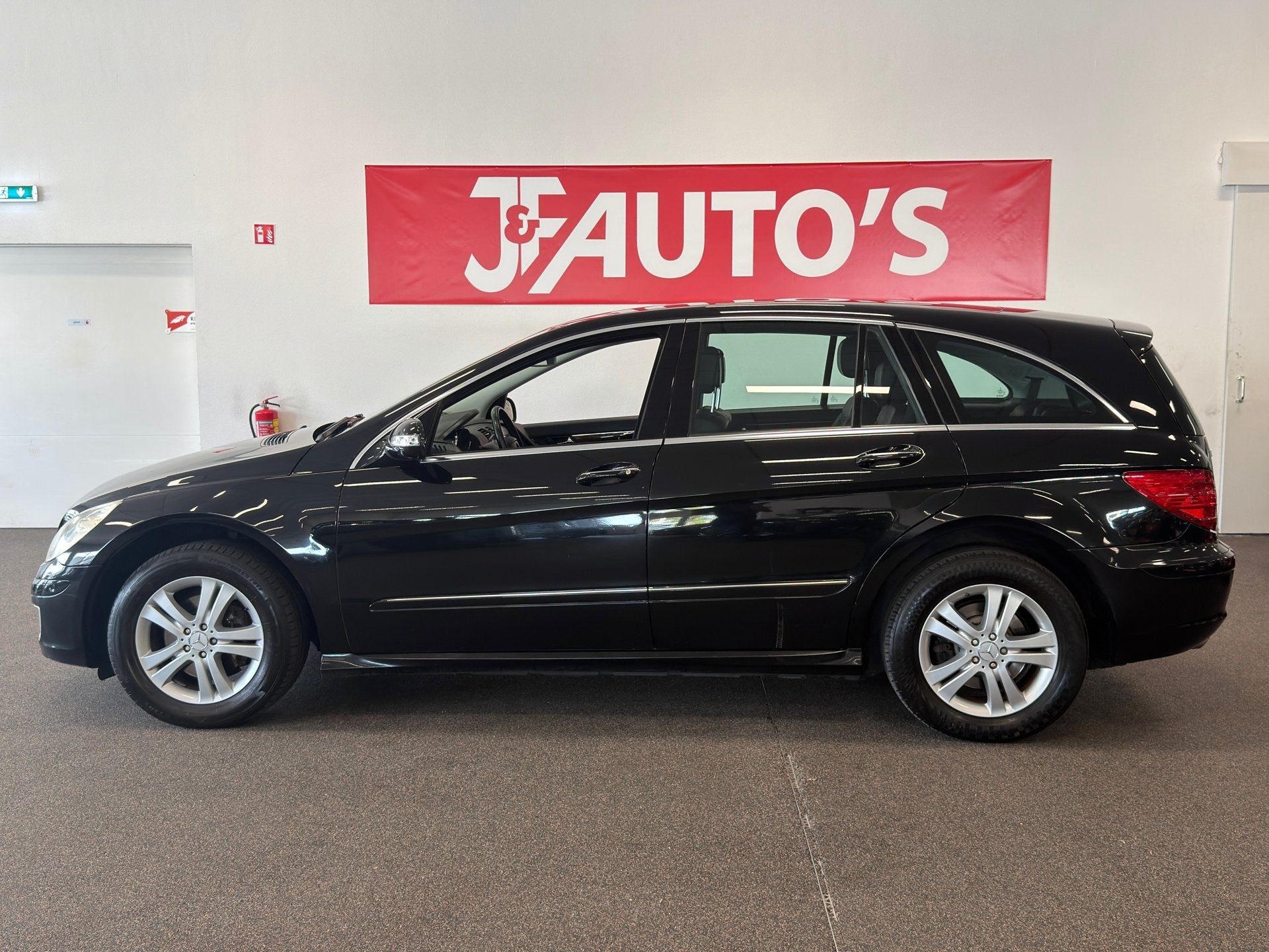 Mercedes-Benz R-klasse 350 4-Matic|NAVIGATIE|CRUISE|ECC AIRC, Zwart, Zwart, Leder, Vierwielaandrijving