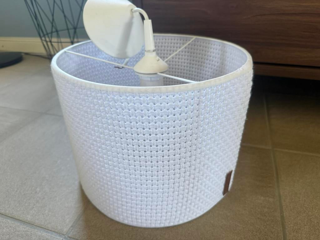 Lampenkap Baby’s Only, 25 tot 50 cm, Wit, Rond, Ophalen of Verzenden