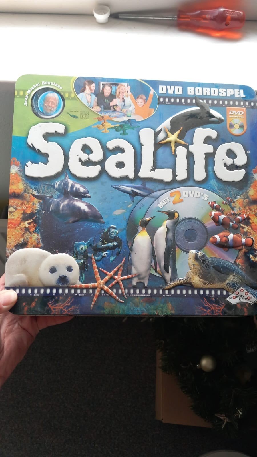 Bordspel Sealife met DVD's, 1 speler, Ophalen of Verzenden, Vanaf 3 jaar